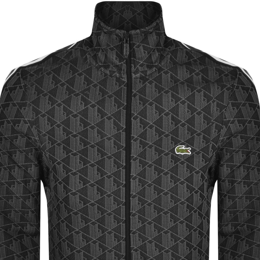 Lacoste Full Zip Sweatshirt Black Mainline Menswear Denmark